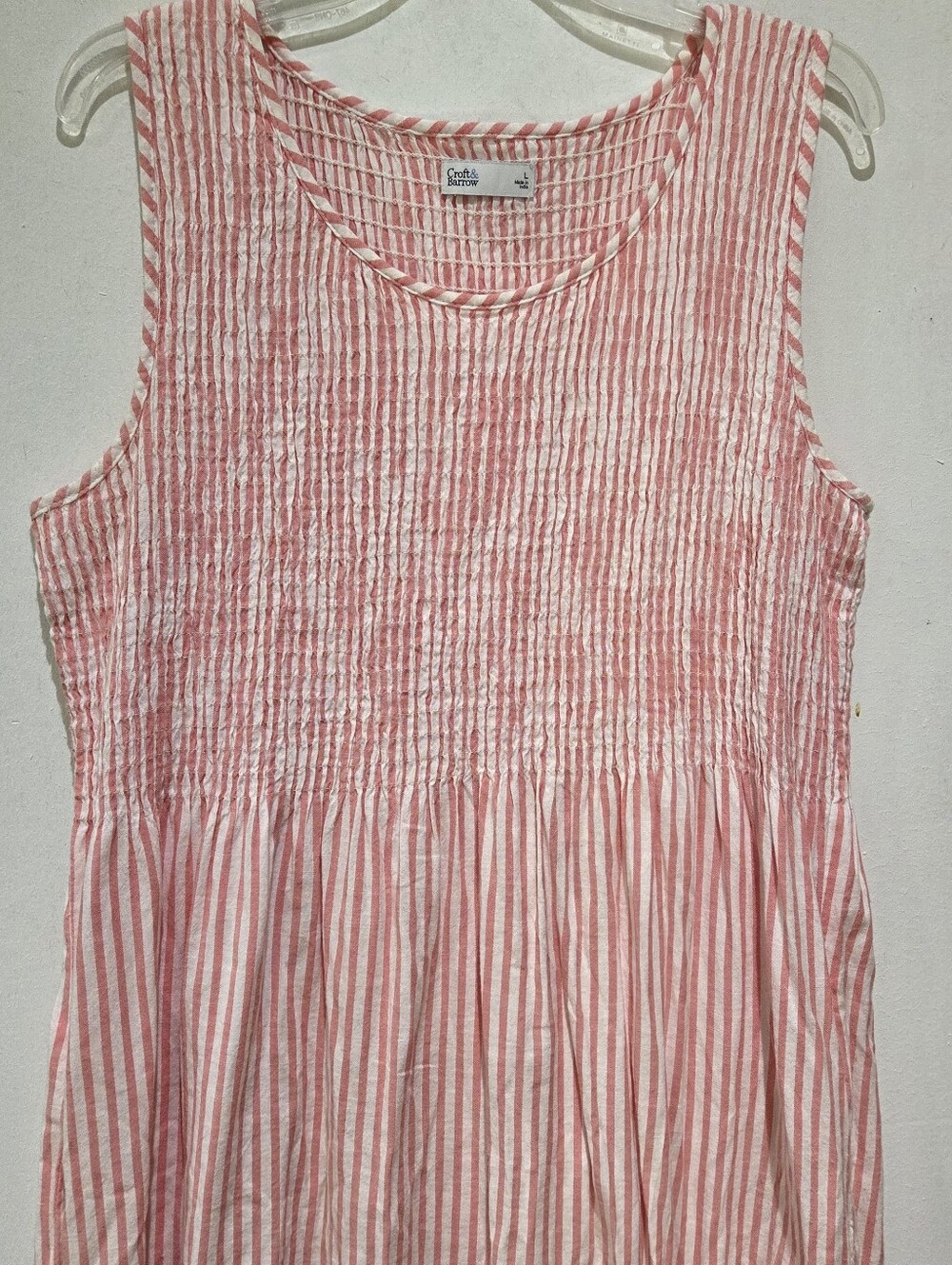 croft & barrow Striped Sleeveless Midi Dress - Picture 3 of 7